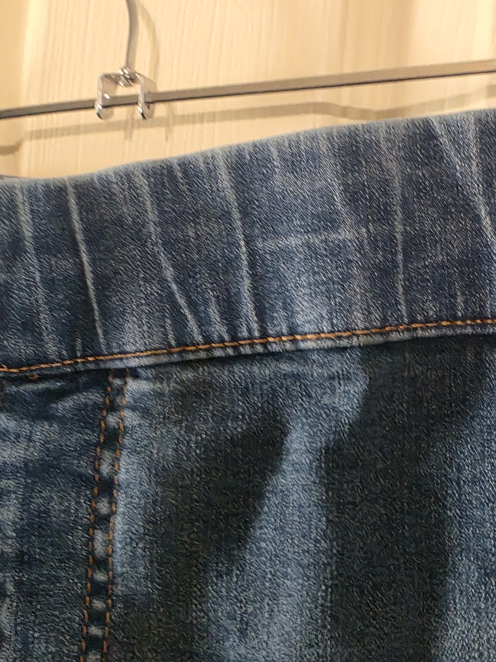 Terra & Sky Medium Blue Denim Jean Shorts - Picture 3 of 4